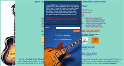 Desktop Screenshot of chordmelodyguitarmusic.com